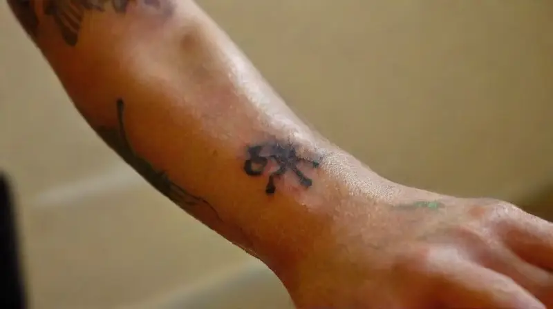 Sterile tattooing with detailed safety and precision