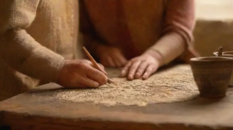 Diverse people explore and celebrate cultural heritage