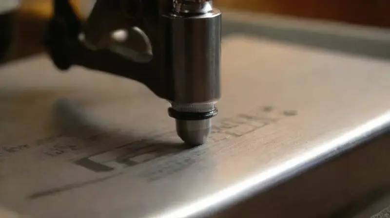 Close-up of professional, certified tattoo equipment